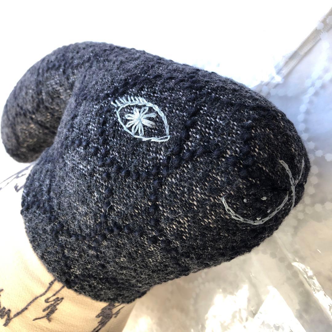 ミナペルホネン うさぎクッション　flow タンバリン