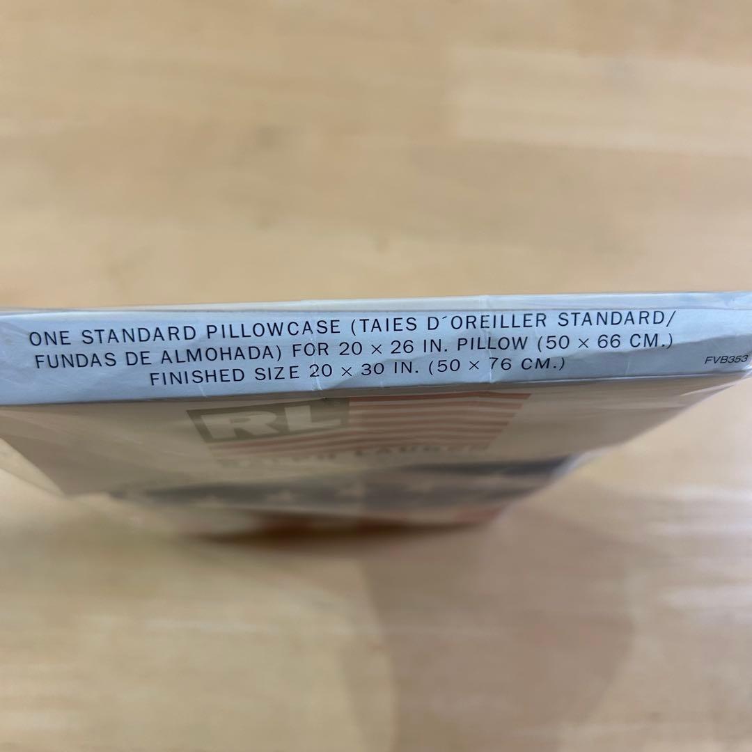 ラルフローレン　枕カバー　ピローケース　ヴィンテージ　MADE IN USA