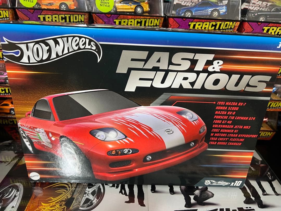 Hotwheels FAST&FURIOUS 10PACK ×11