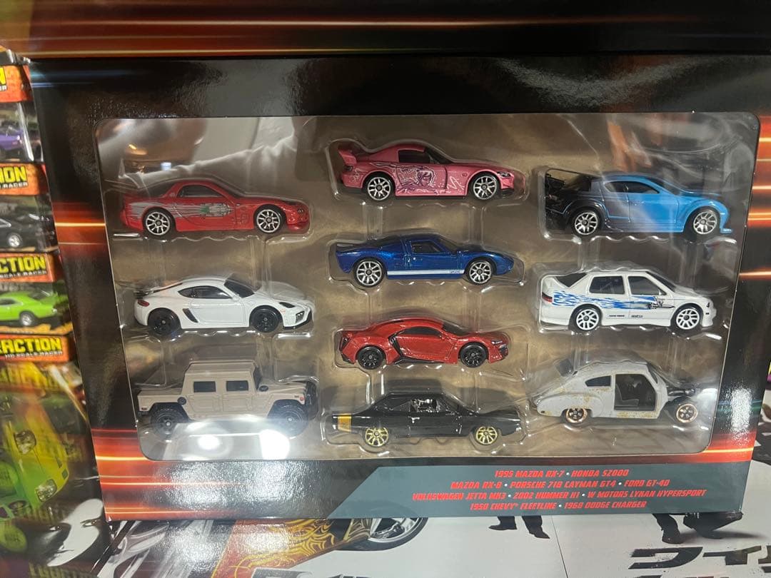 Hotwheels FAST&FURIOUS 10PACK ×11
