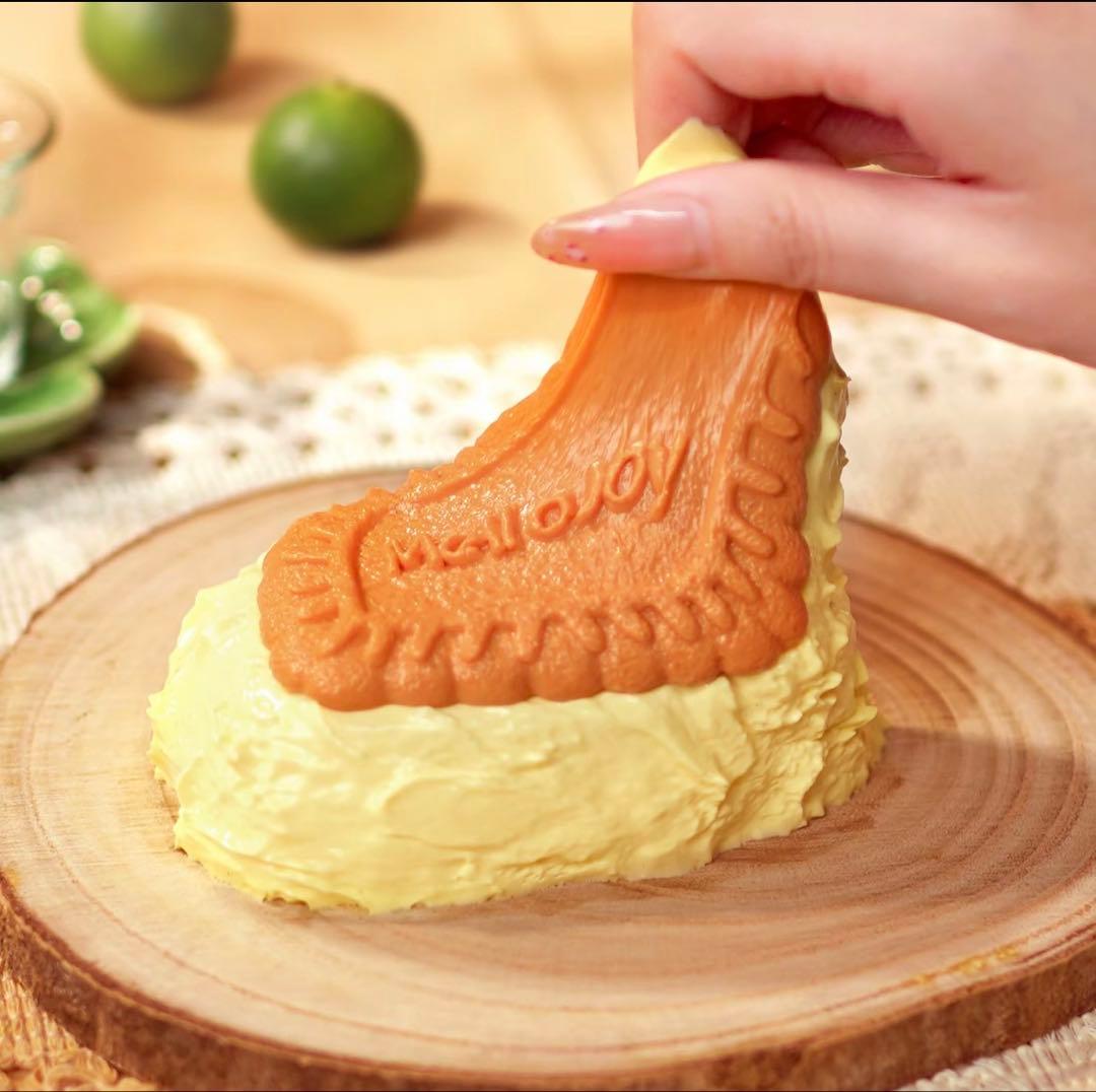 未開封メロジョイキャラメルクリームクッキーMellojoy スクイーズ