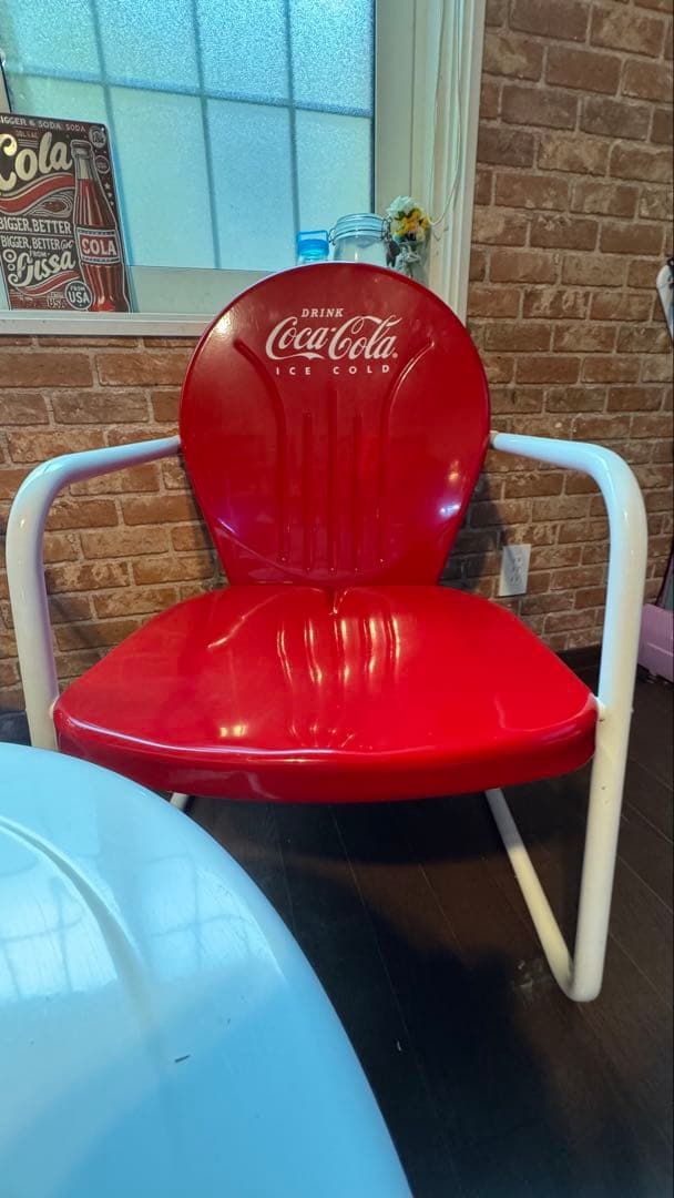 Coca-Cola コカ コーラ チェア テーブルセット