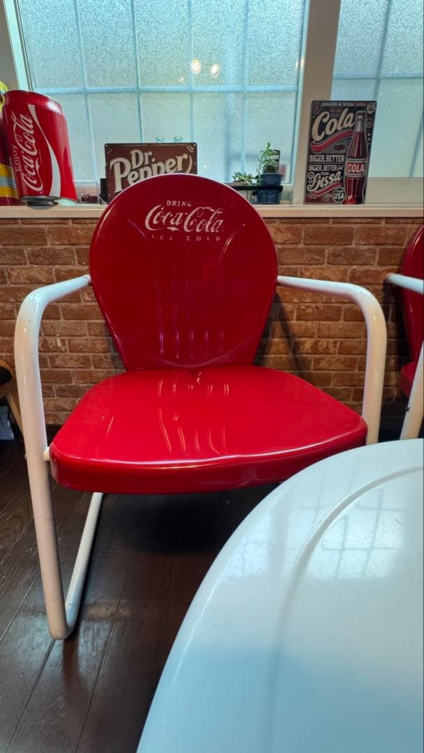Coca-Cola コカ コーラ チェア テーブルセット