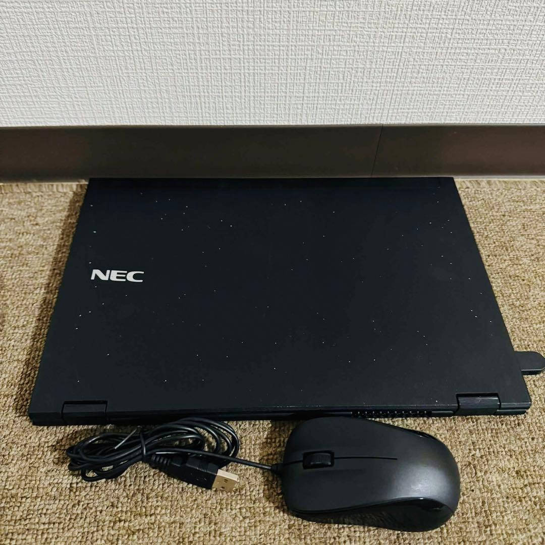 S344 NECノートパソコン i7メモリ8G高速コンパクト Windows11