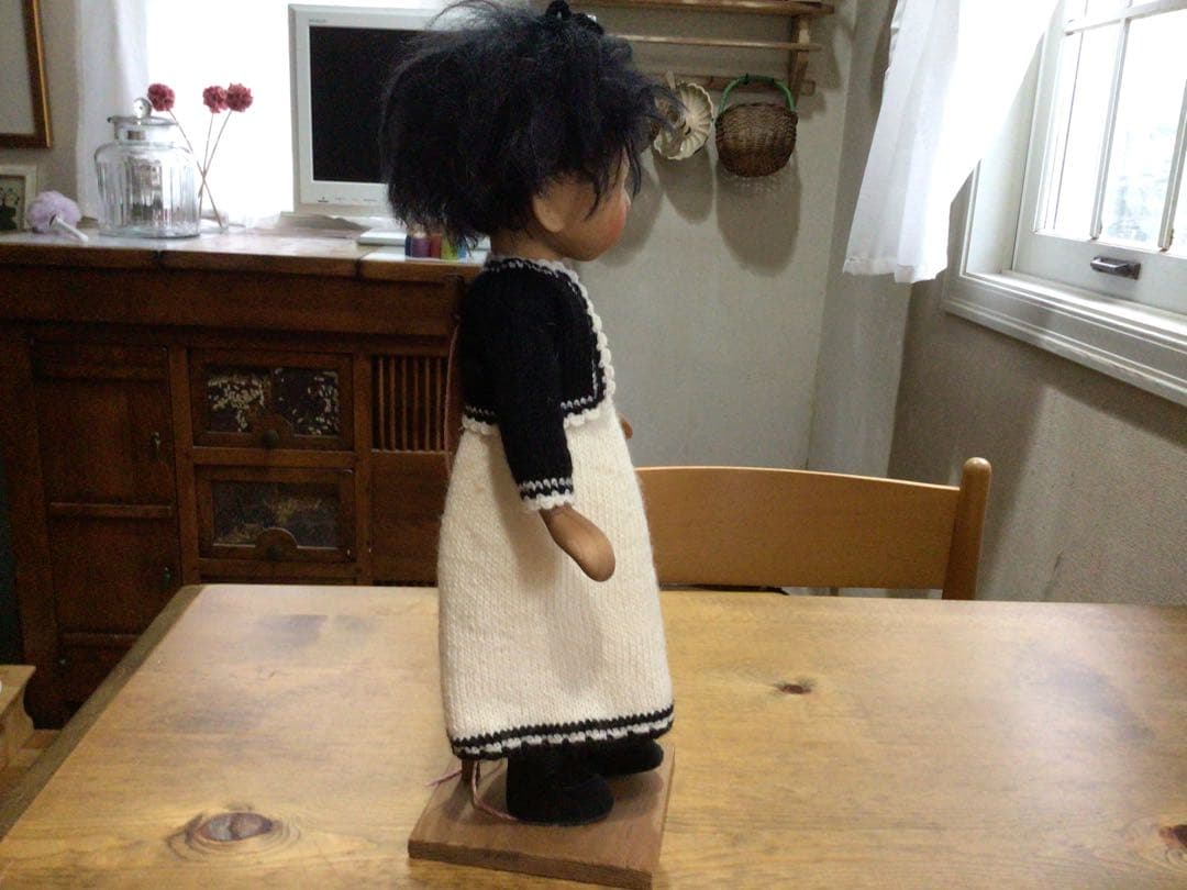 ⭕️⭕️ 希少【美品】Elisabethポングラッツ人形女の子 黒人ちゃん⭕️