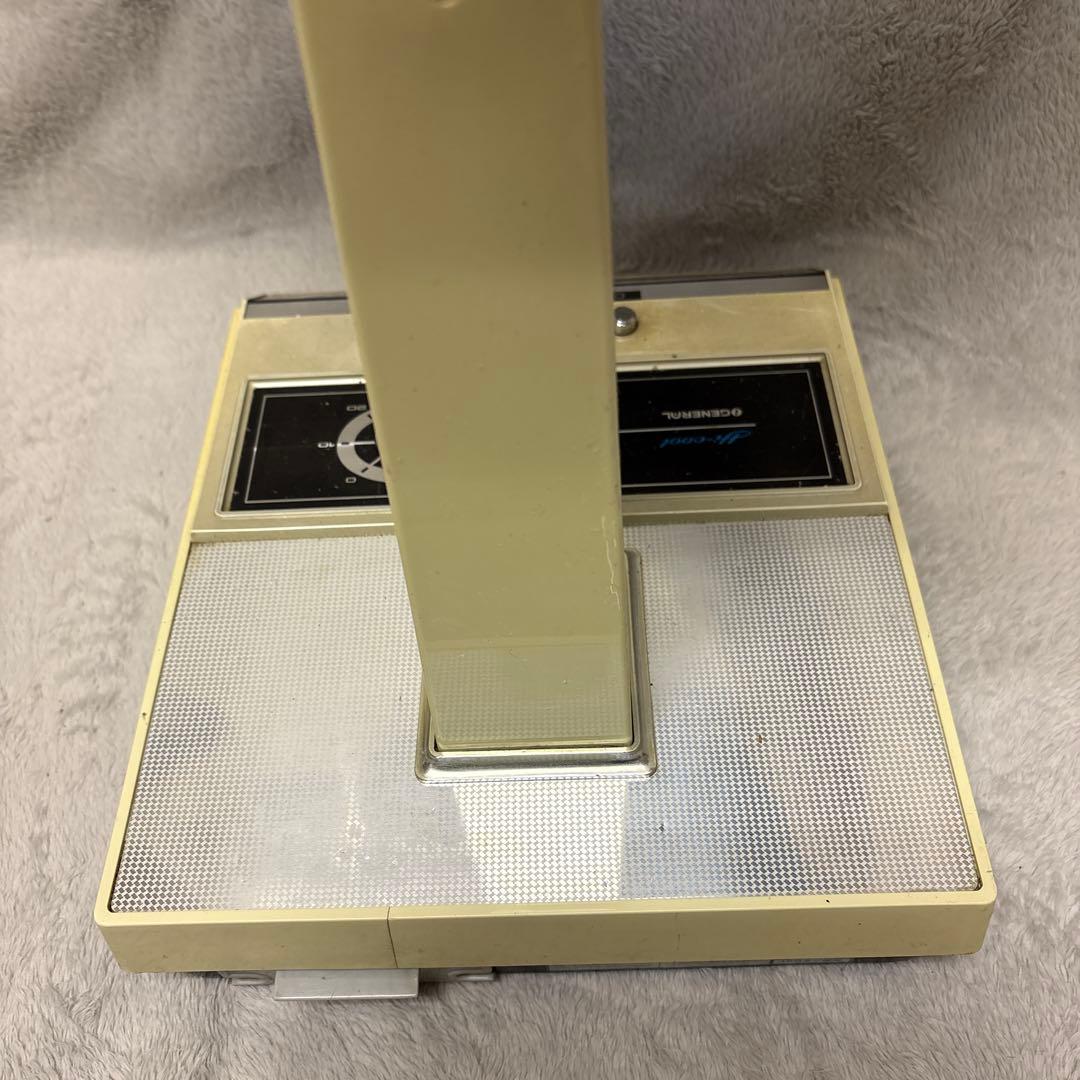 昭和レトロ青い3枚羽根家庭用扇風機