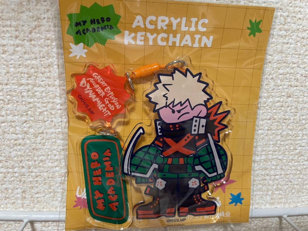 僕のヒーローアカデミア　水沢石鹸　コラボ アクリルキーホルダー