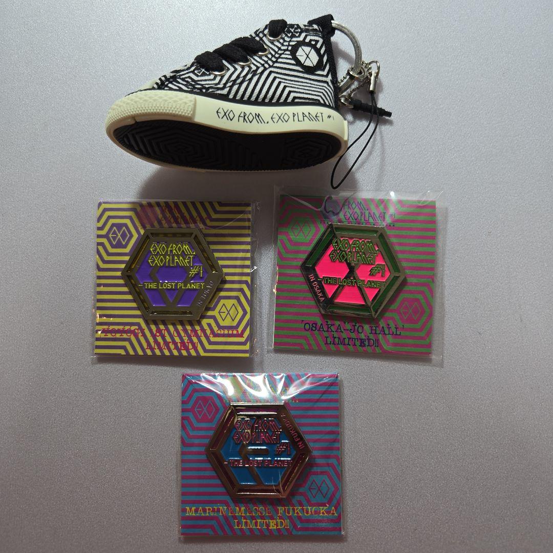 EXO トレカ カイ レイ セフン チャニョル バッジ ファイル Tシャツ58点