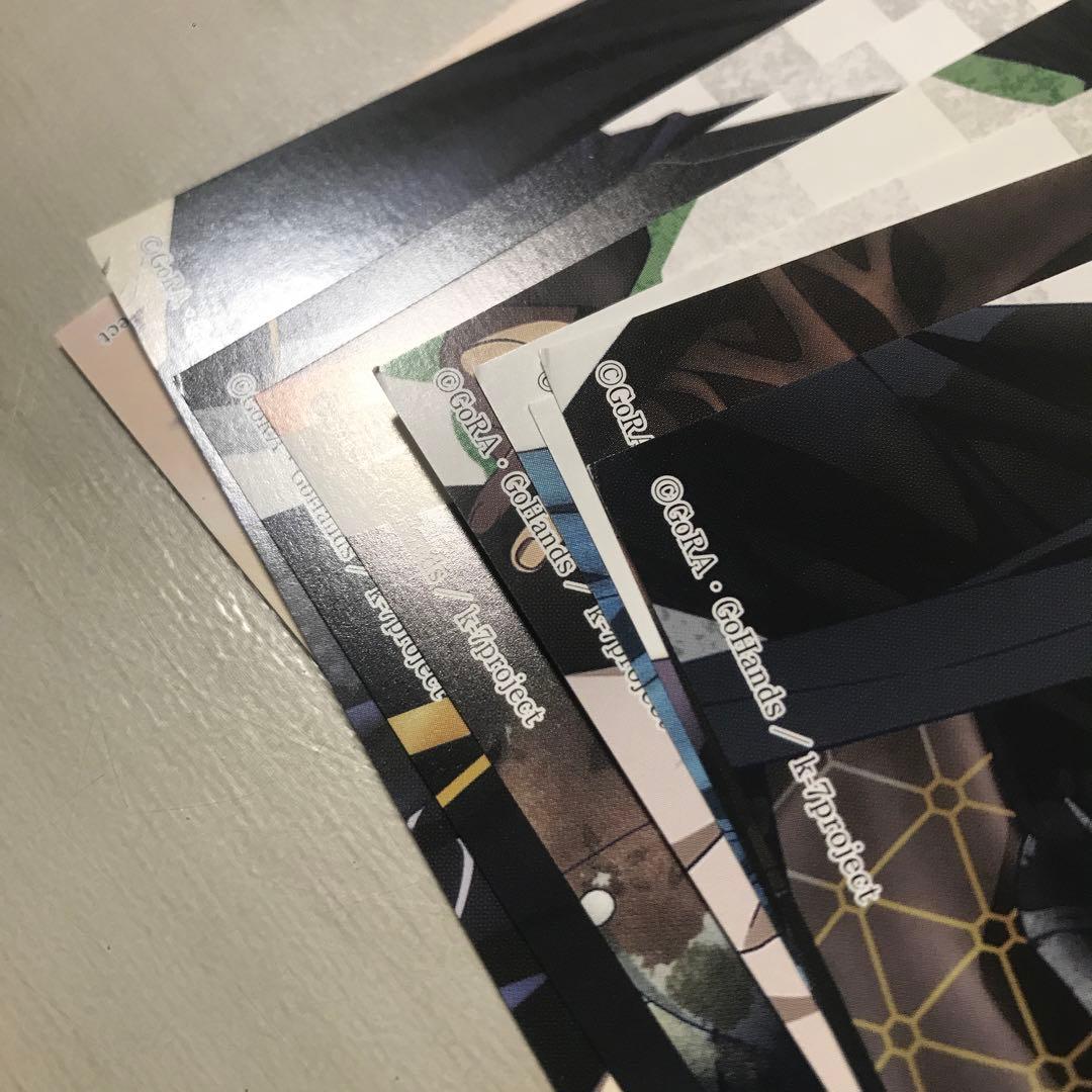 アニメ K SEVEN STORIES エピソードカード 三輪一言 伊佐那 他