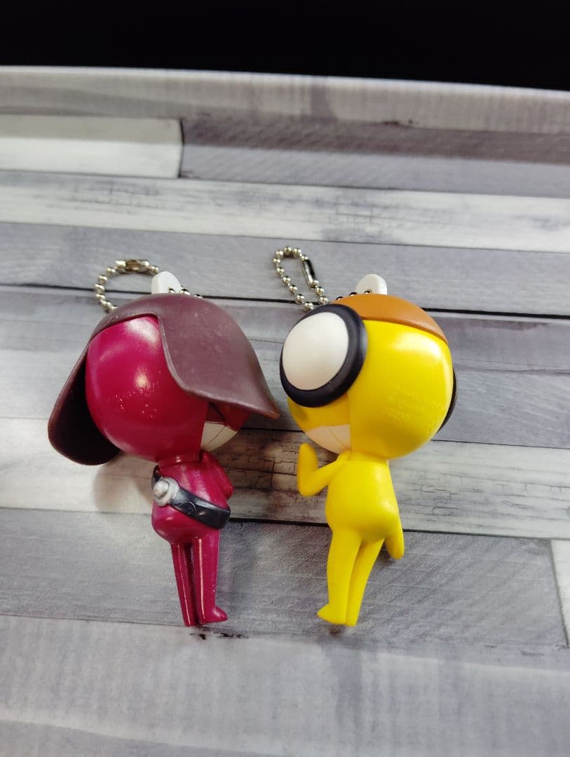 バンプレスト　ケロロ軍曹　お顔が変わる　キーホルダー　タママ二等兵　ギロロ