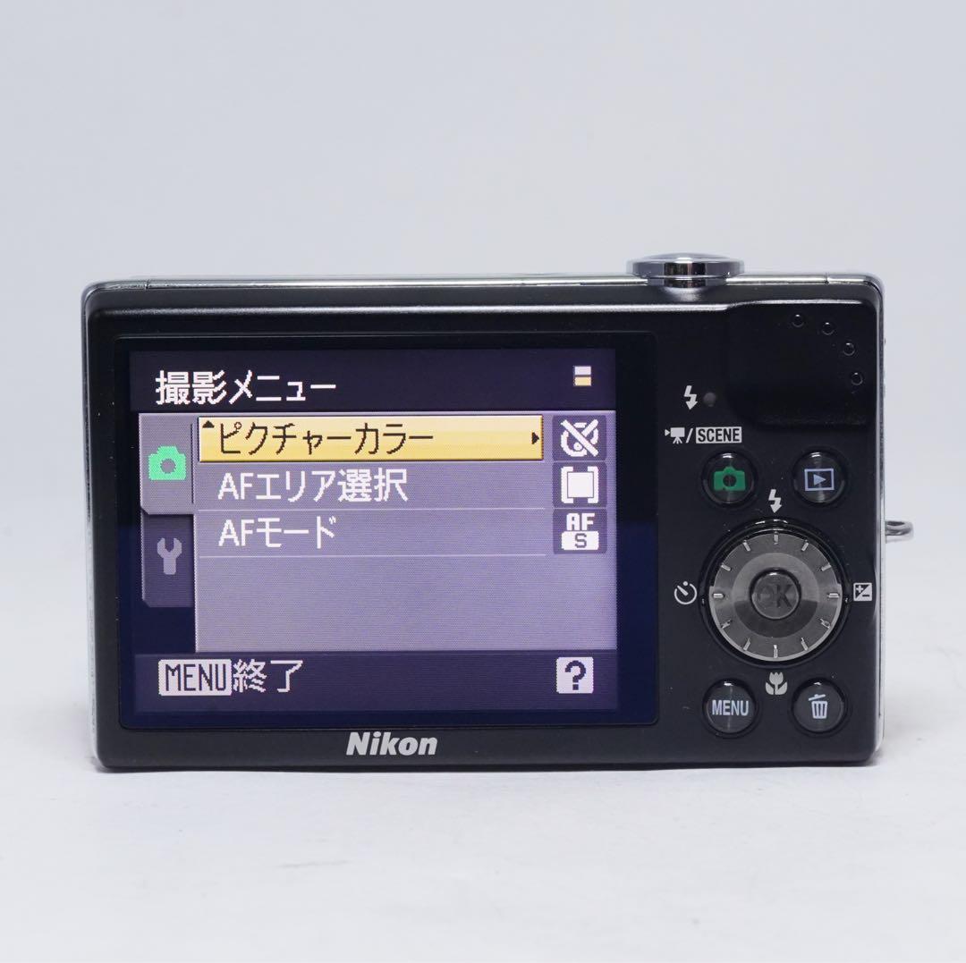 美品 動作確認済 Nikon COOLPIX S640 コンパクトデジタルカメラ