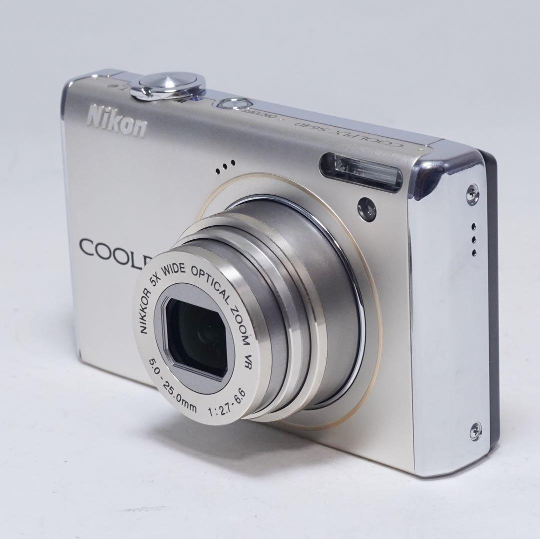 美品 動作確認済 Nikon COOLPIX S640 コンパクトデジタルカメラ