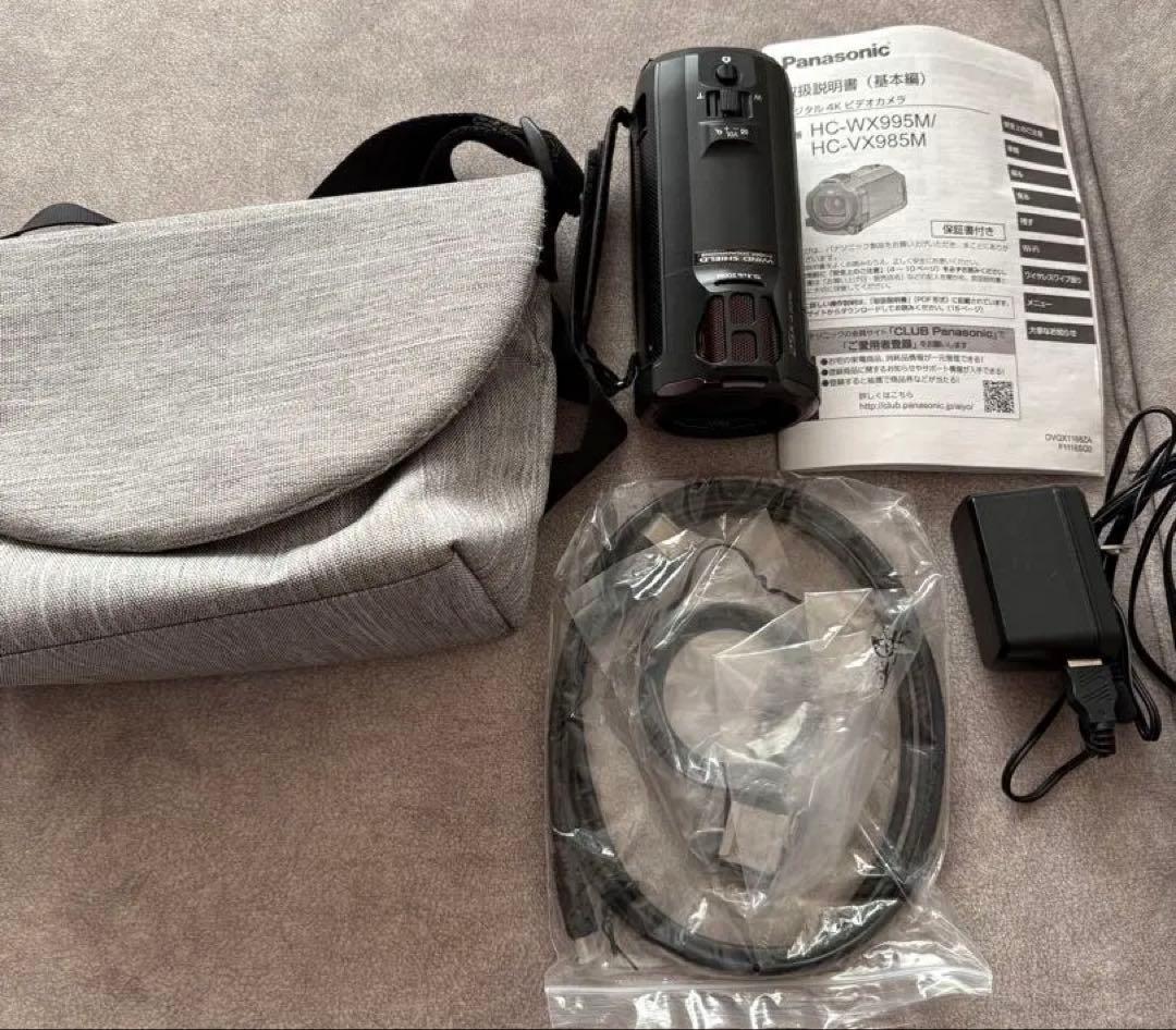 Panasonic HC-VX985M 4K ビデオカメラ 本体