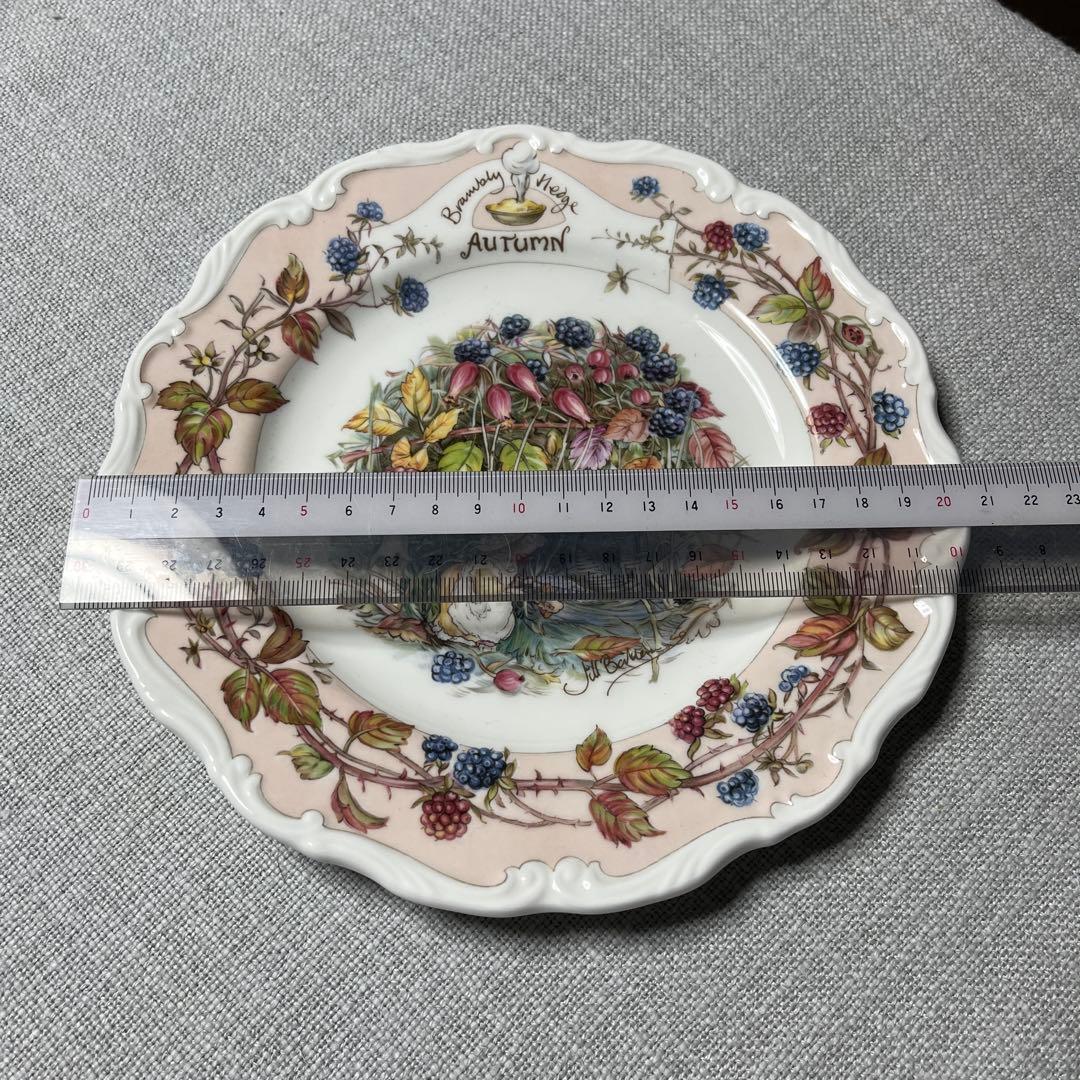   Brambly Hedge Autumn 秋の皿
