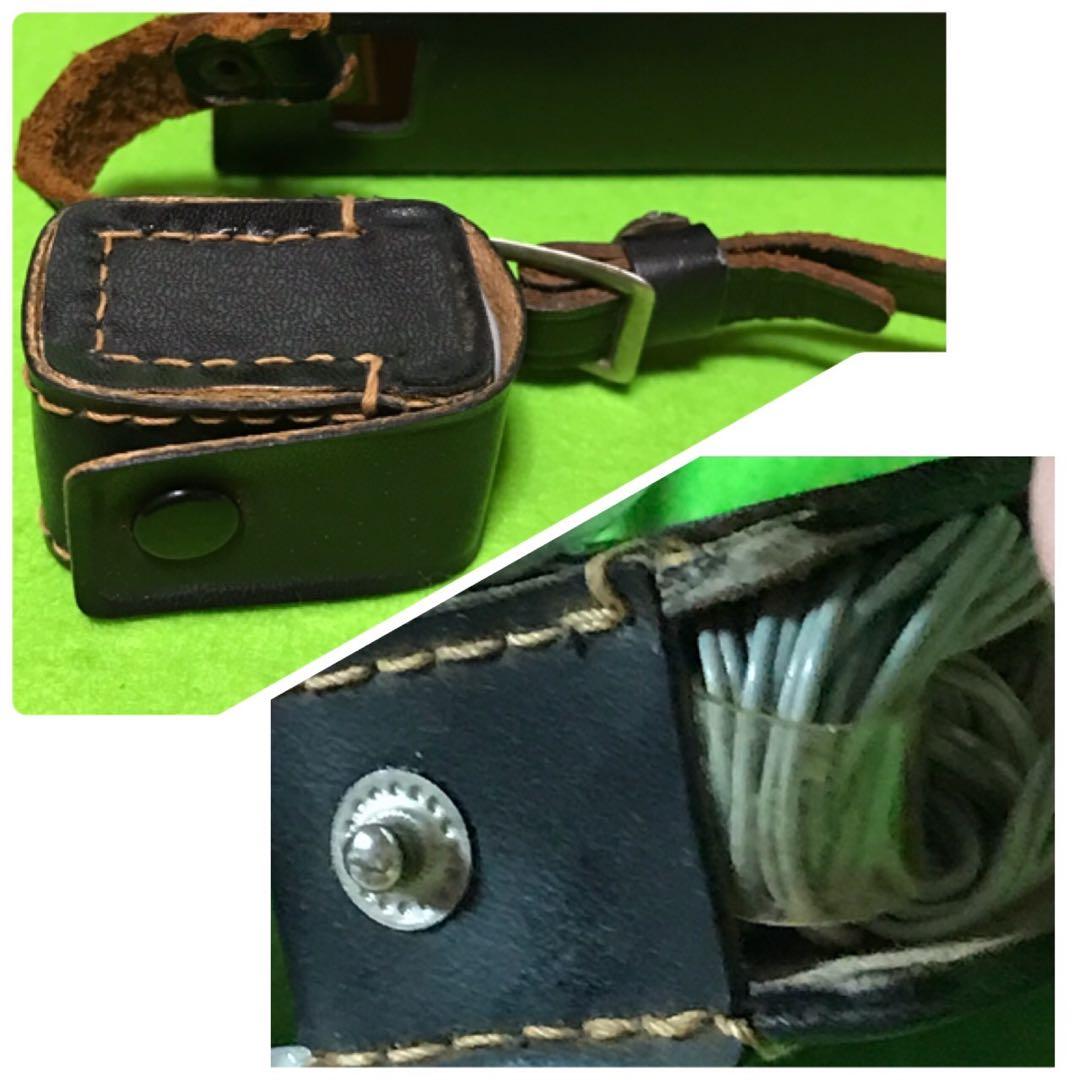 SONY ラジオ　TFM-110D 革ケース付き　美品