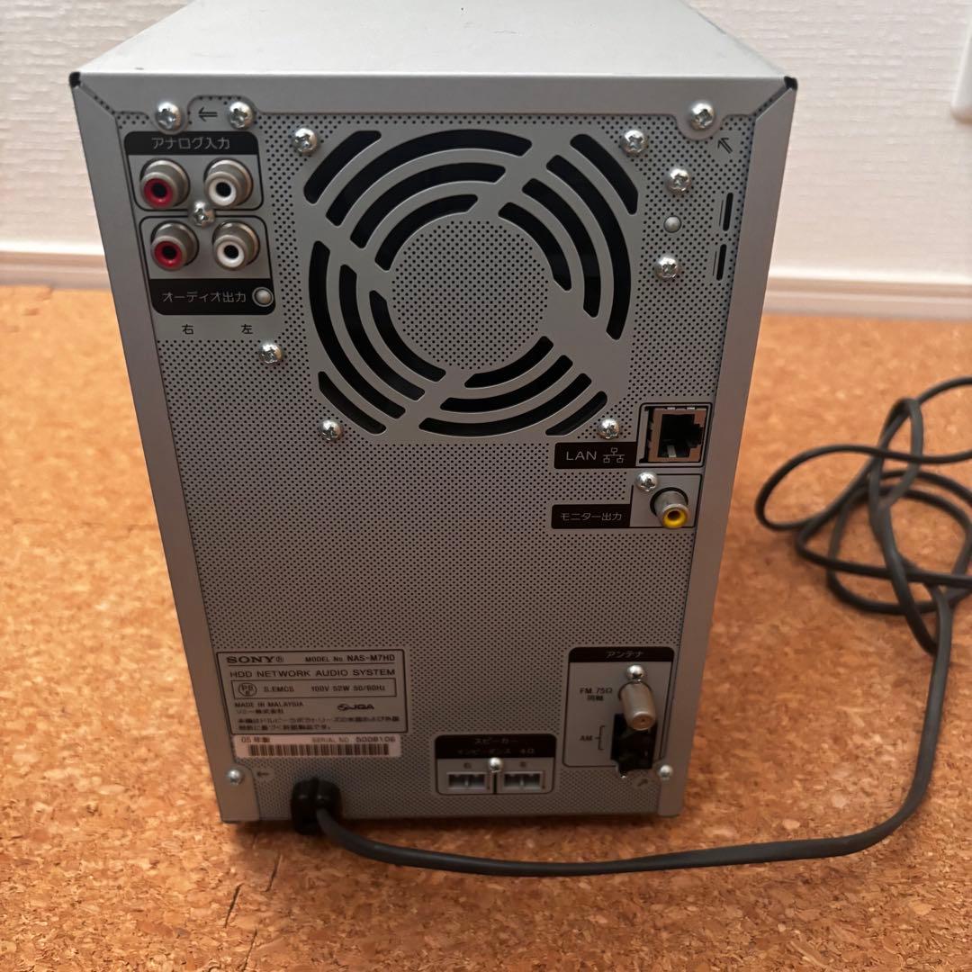 【貴重品】SONY NAS-Ｍ7HD美品 動作品〈125〉