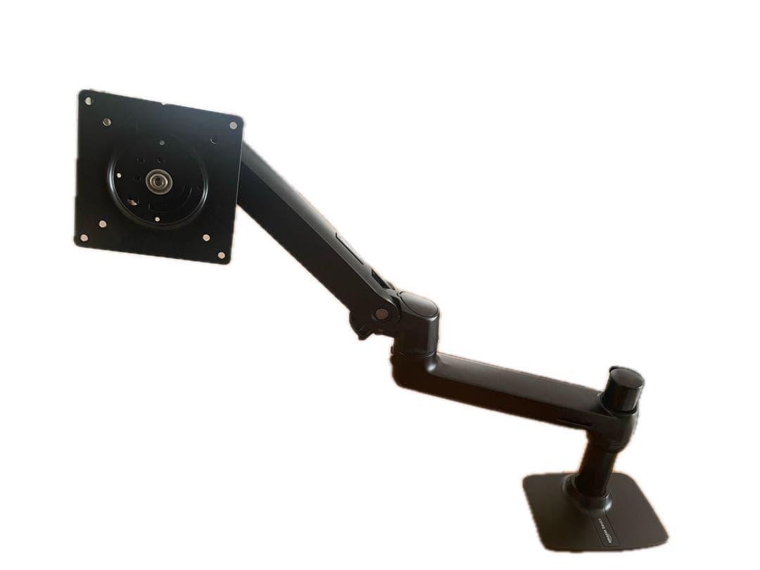 【極美品】Amazonベーシックモニターアームシングル（ブラック)32インチ対応