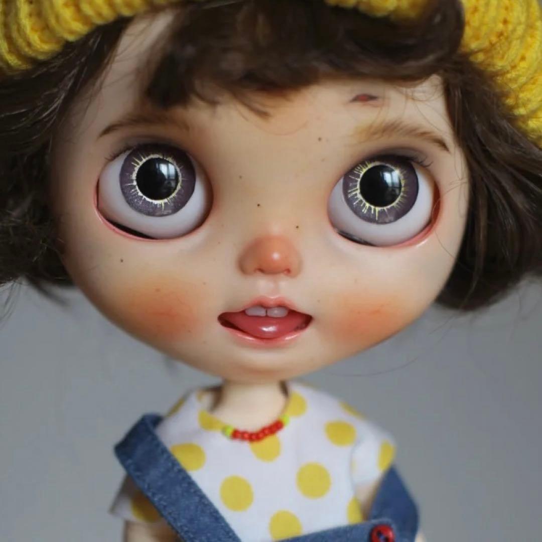 作家様カスタムブライス 人形 かわいい フルセット 元気 笑顔 ミニオンズ好き