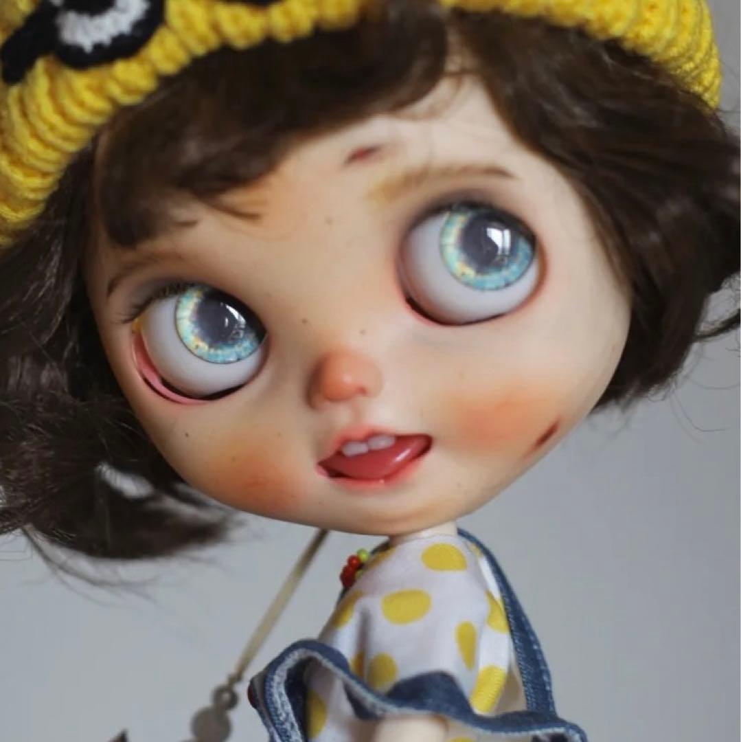 作家様カスタムブライス 人形 かわいい フルセット 元気 笑顔 ミニオンズ好き