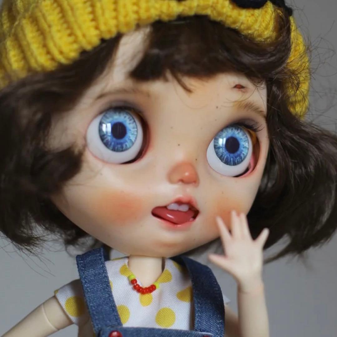 作家様カスタムブライス 人形 かわいい フルセット 元気 笑顔 ミニオンズ好き