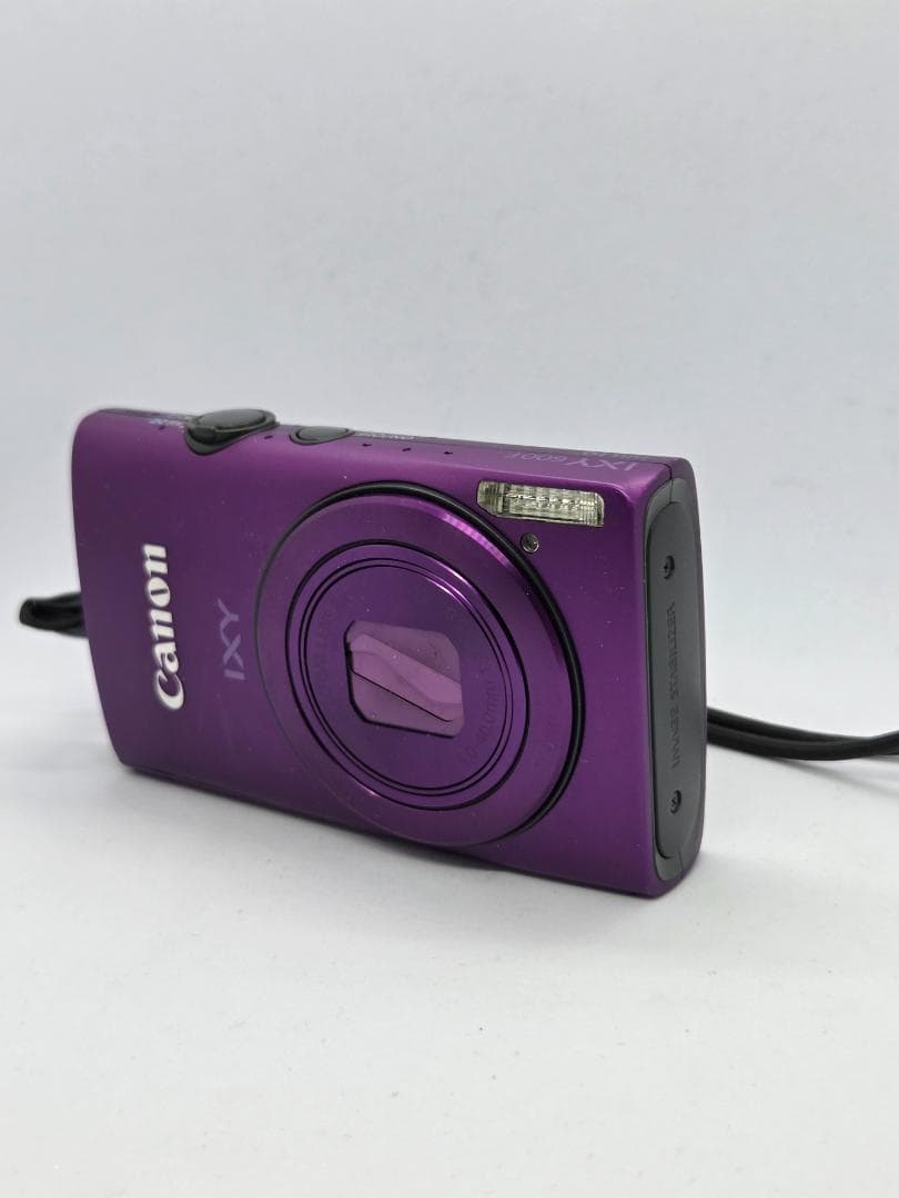 【スマホ転送OK】キャノン Canon IXY 600F パープル