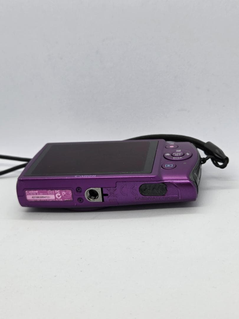 【スマホ転送OK】キャノン Canon IXY 600F パープル