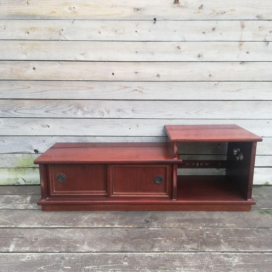 M♦和ヴィンテージ　茶箪笥　茶棚　ローボード