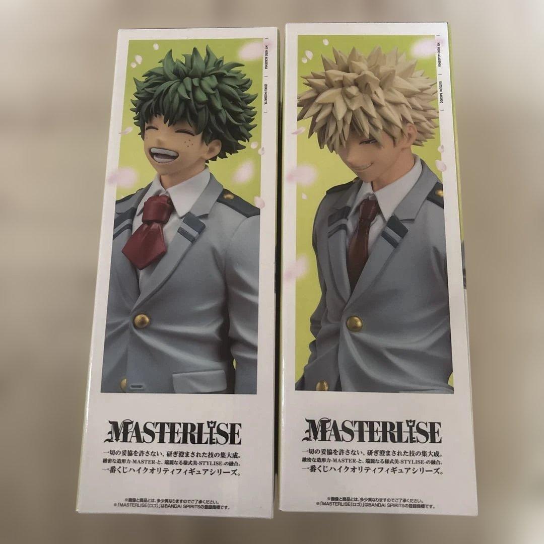 ヒロアカ　一番くじ　紡がれる想い　A賞 緑谷出久　B賞 爆轟勝己　おまけ付き