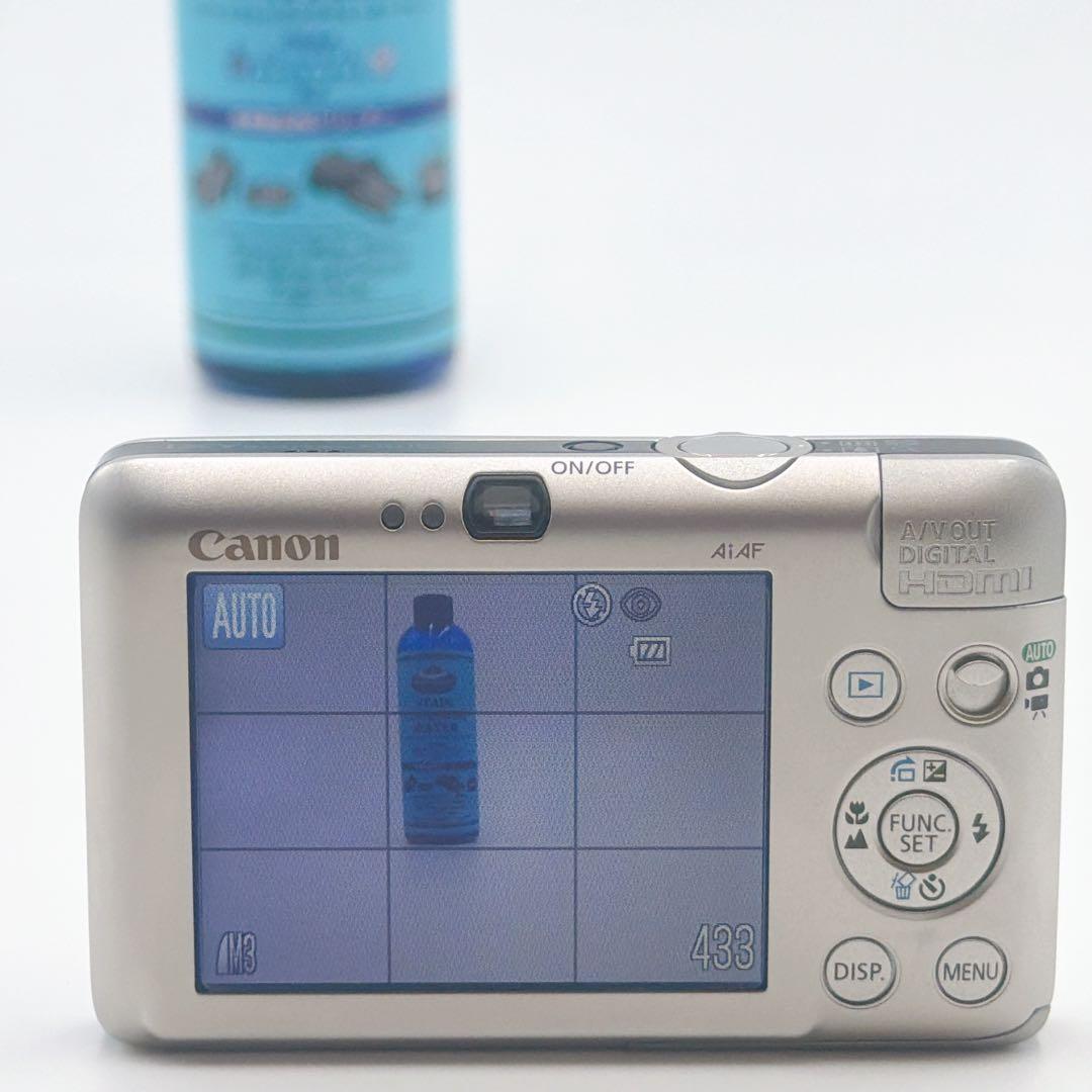 Canon IXY DIGITAL 210 IS 本体と付属品 シルバー 極美品