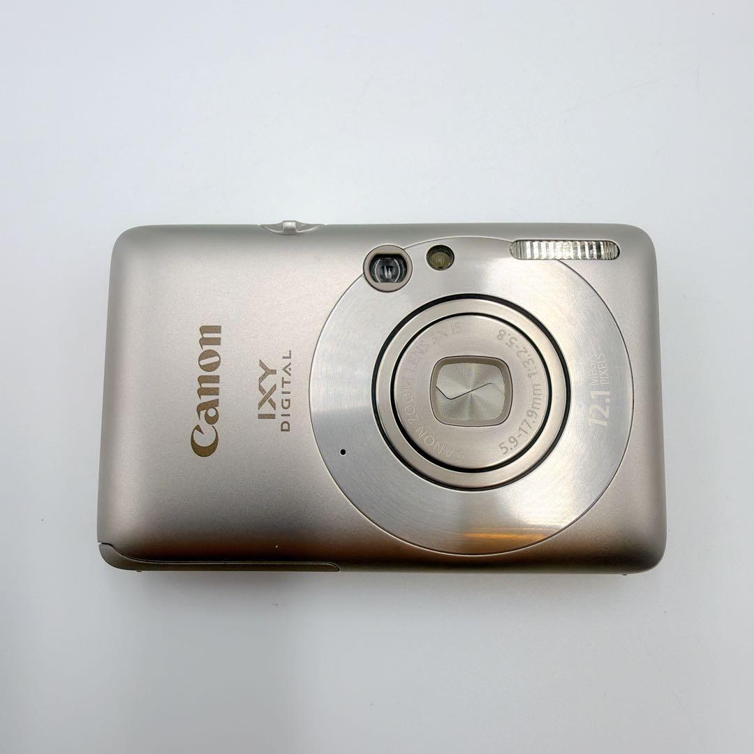 Canon IXY DIGITAL 210 IS 本体と付属品 シルバー 極美品