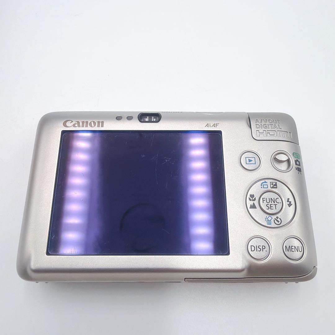 Canon IXY DIGITAL 210 IS 本体と付属品 シルバー 極美品