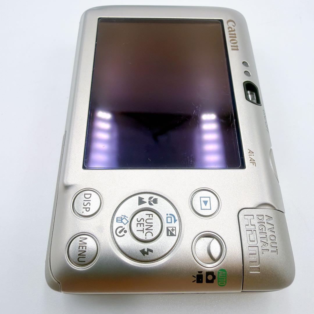 Canon IXY DIGITAL 210 IS 本体と付属品 シルバー 極美品