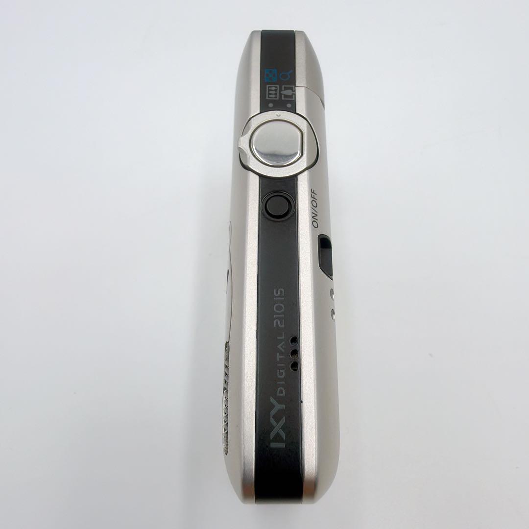 Canon IXY DIGITAL 210 IS 本体と付属品 シルバー 極美品