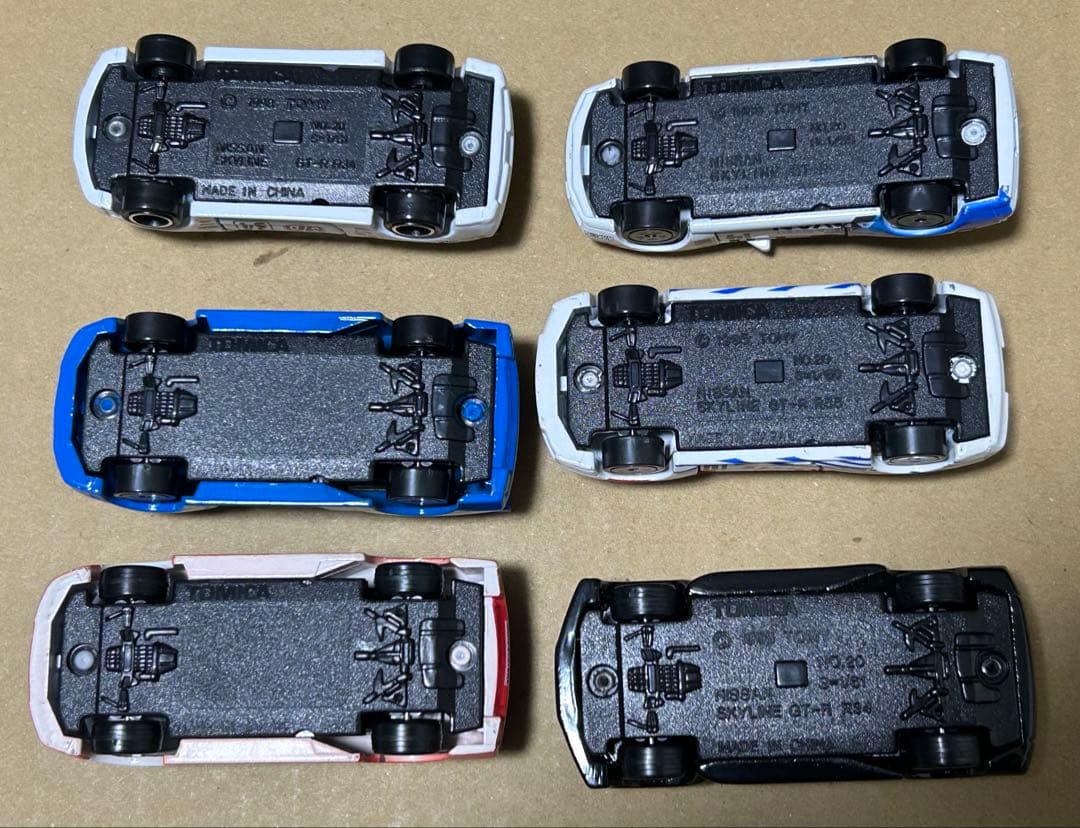 トミカ アイアイアド特注 ニッサン スカイラインGT-R レーシング 6台