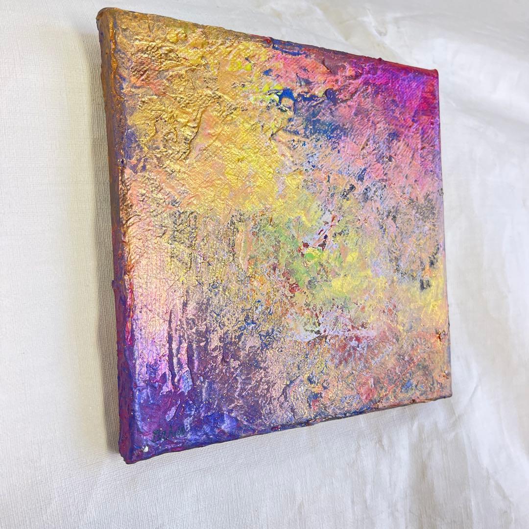 【原画 18×18cm】Celestial Boundary：光、空と宇宙と