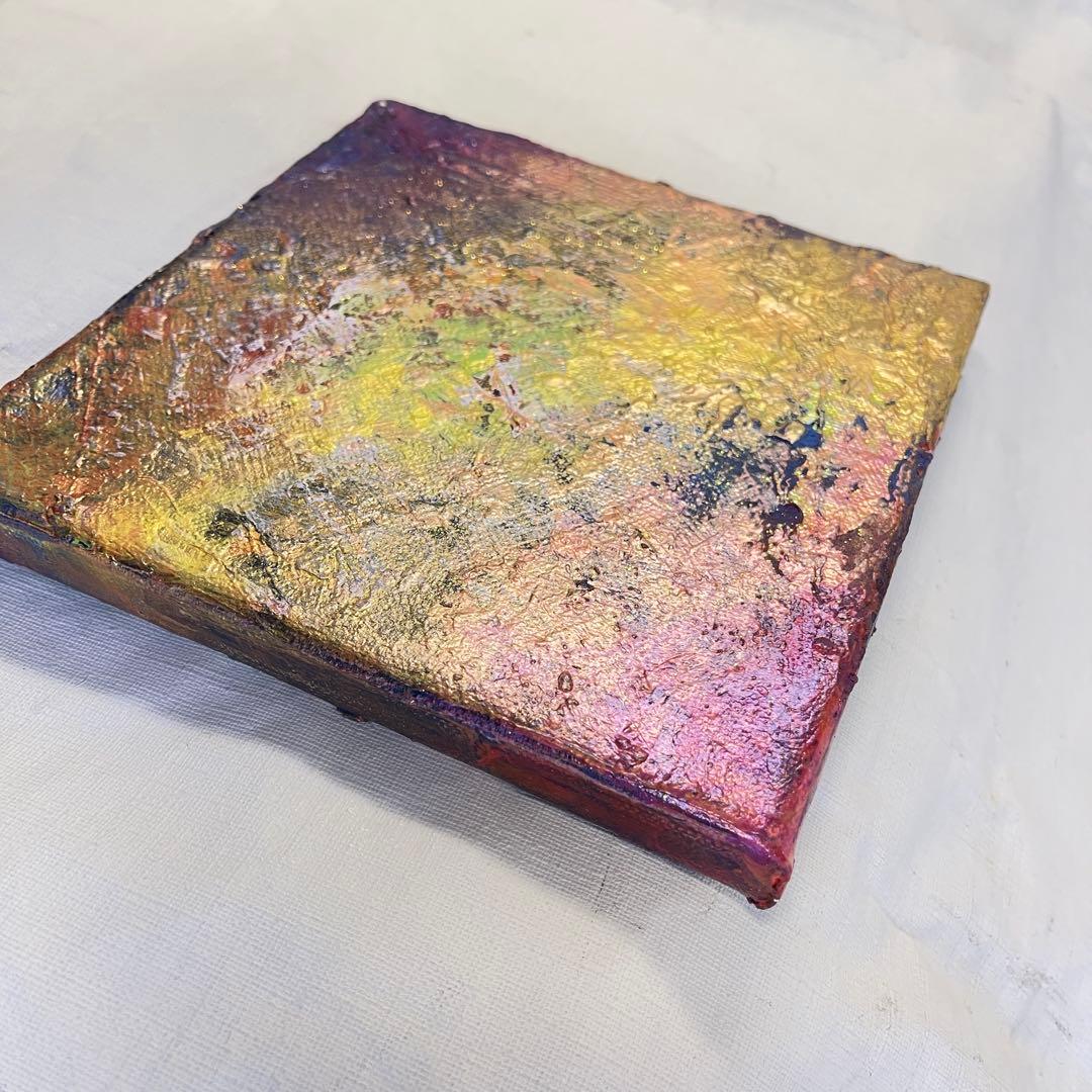 【原画 18×18cm】Celestial Boundary：光、空と宇宙と