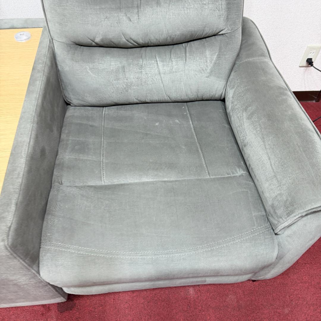 東京23区送料無料　美品ニトリ　2人リクライニングソファー　充電器ポート有り
