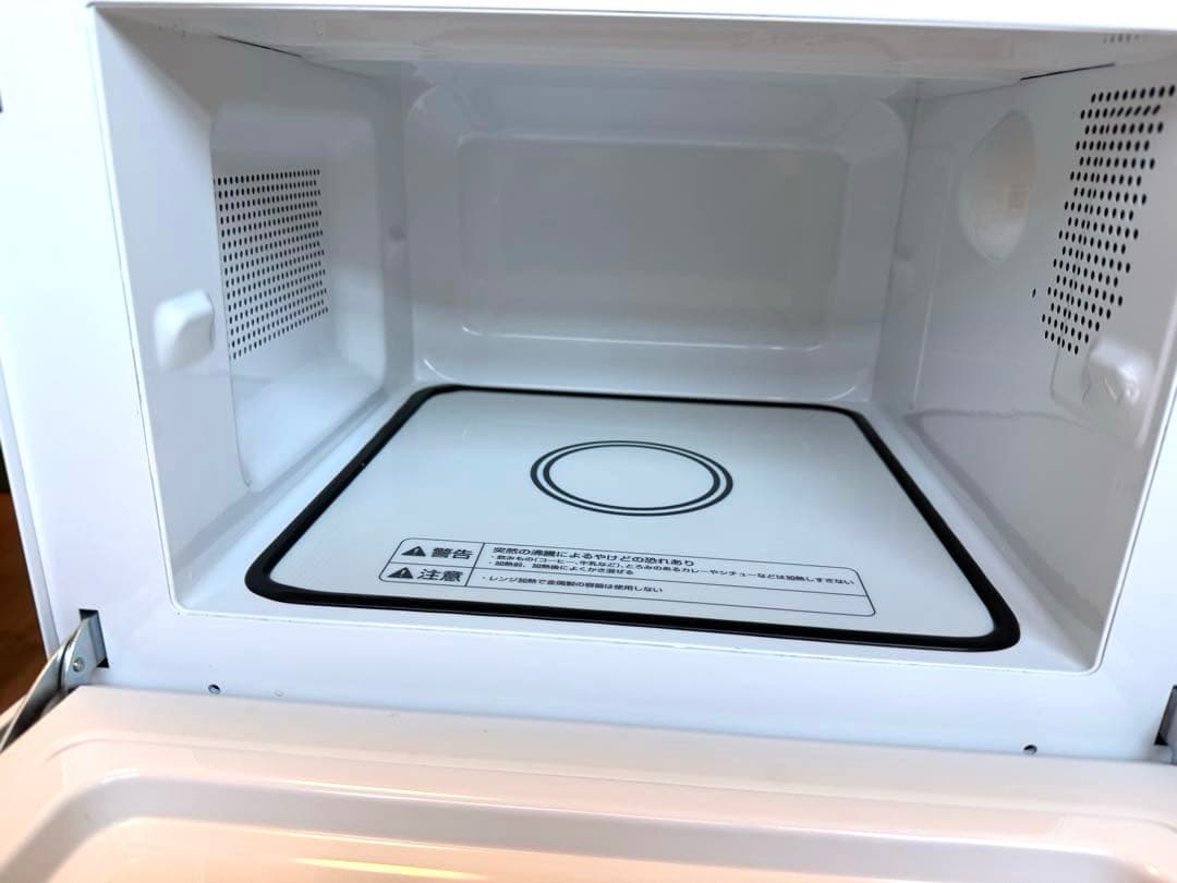 無印良品 単機能 電子レンジ ホワイト MJ-SER18A 2022年製