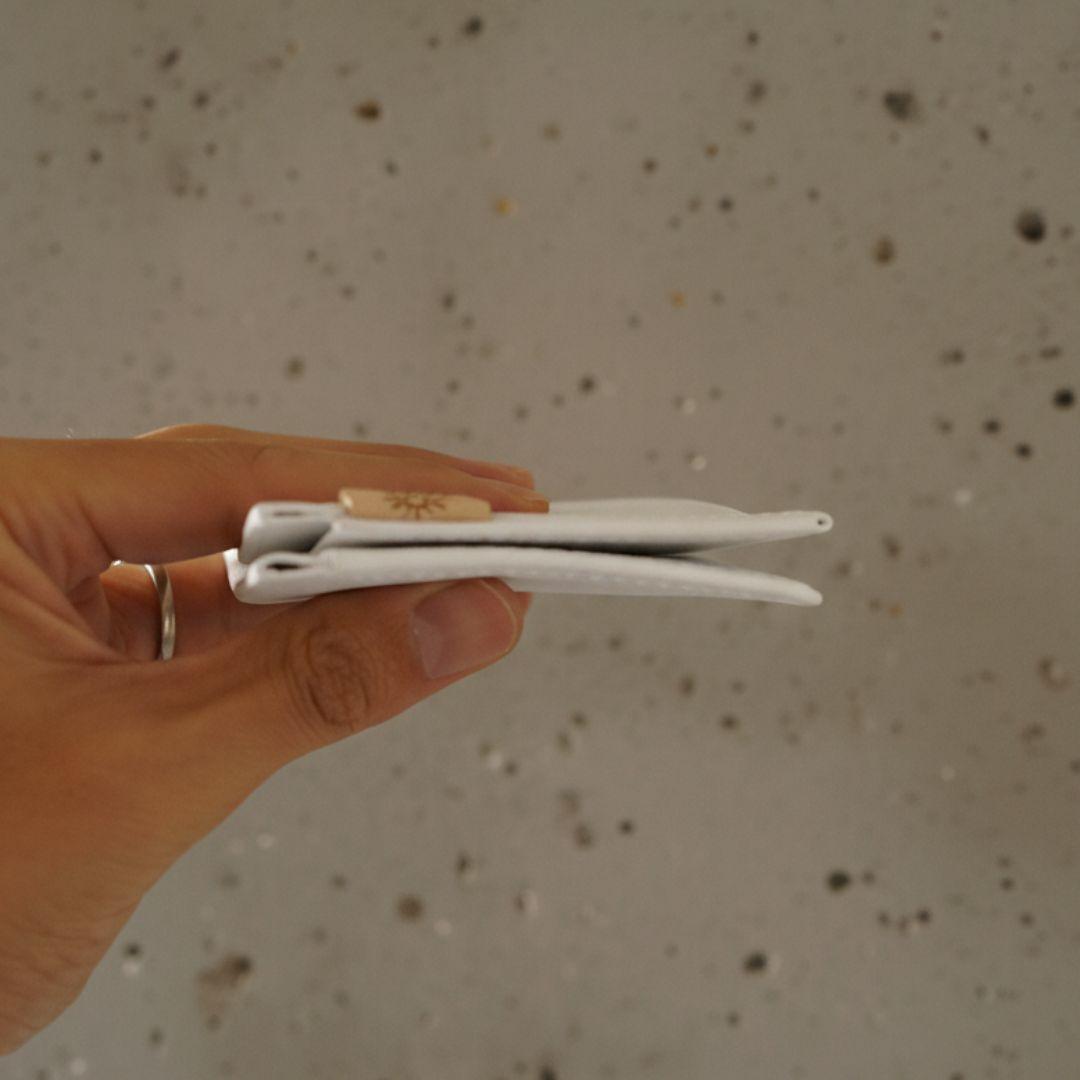 ダイニーマレザー 防水撥水コンパクトウォレット