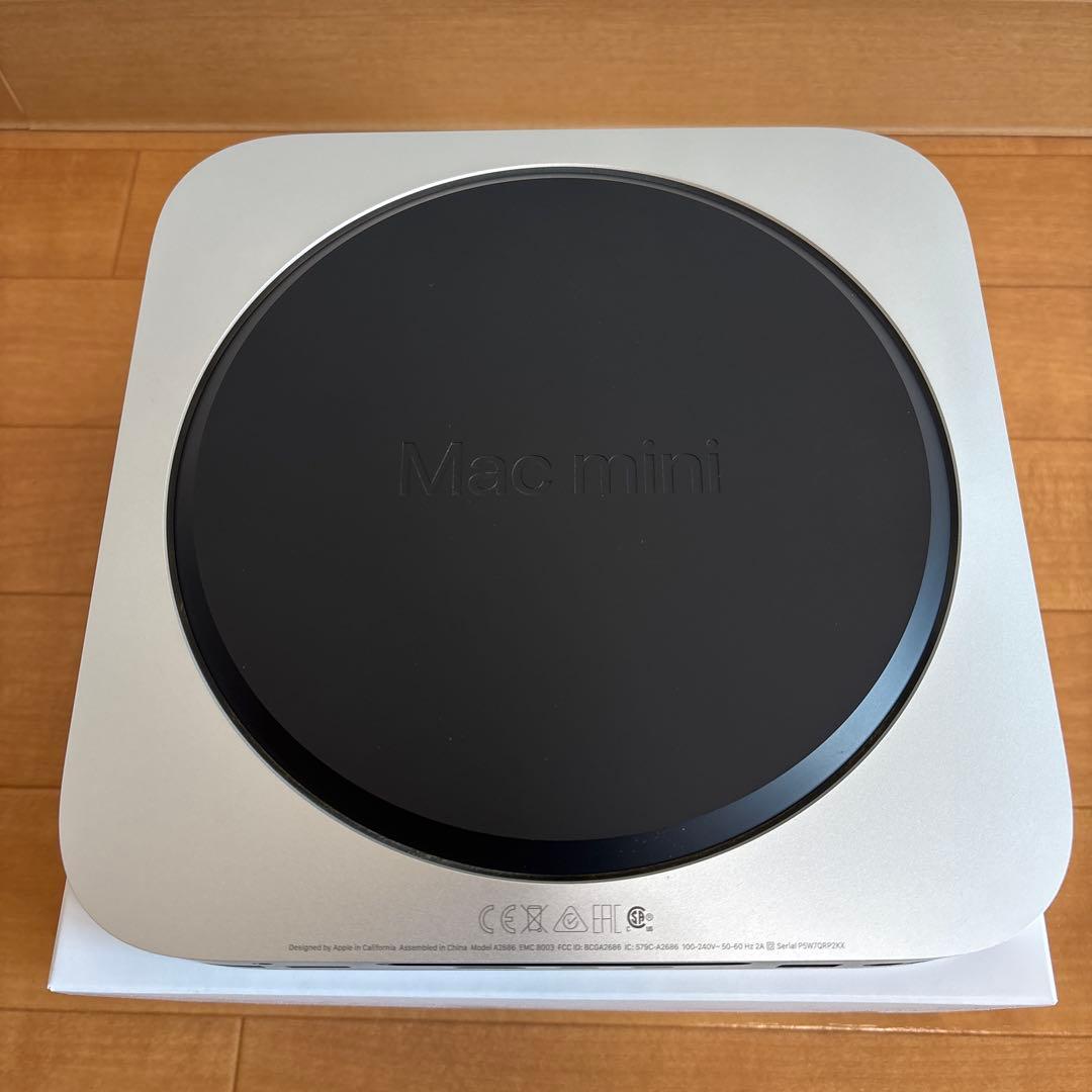【中古】Mac mini 2023 M2・16GB・256GB
