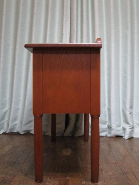 飛騨家具 飛騨産業 キツツキ 3杯引き出し コンソールテーブル/木製デスク