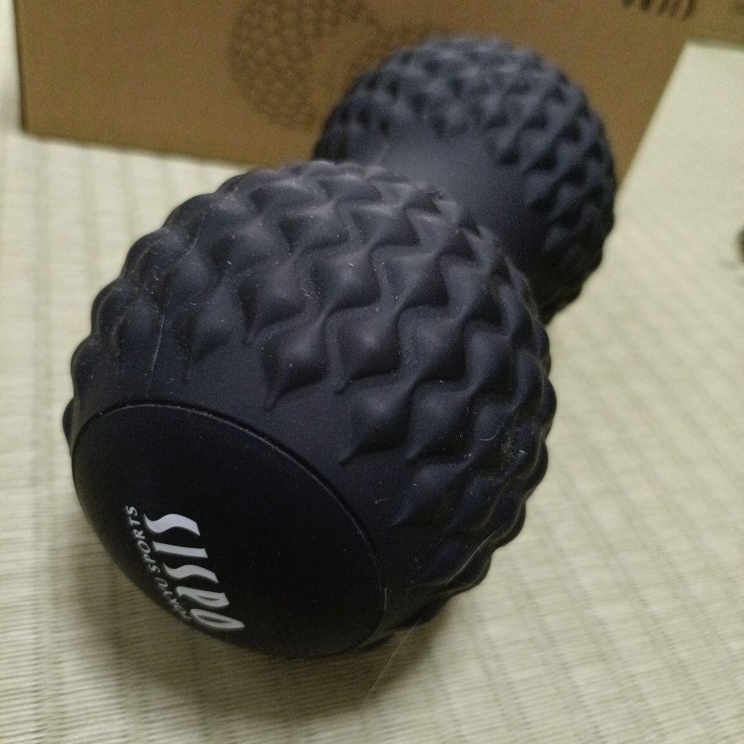 東急スポーツ OASIS シェイプツインボール ブラック STB-100