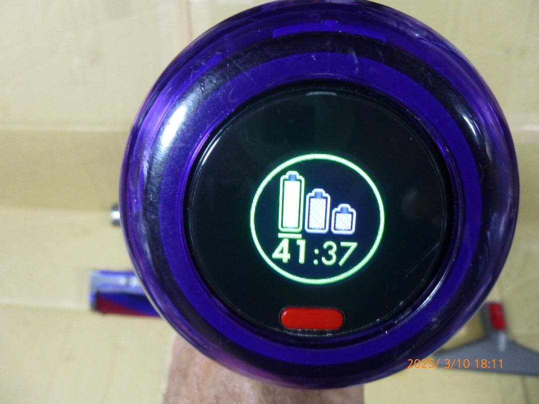 タイムセール開催中　ダイソンSV18　動作確認済　エコモード43分