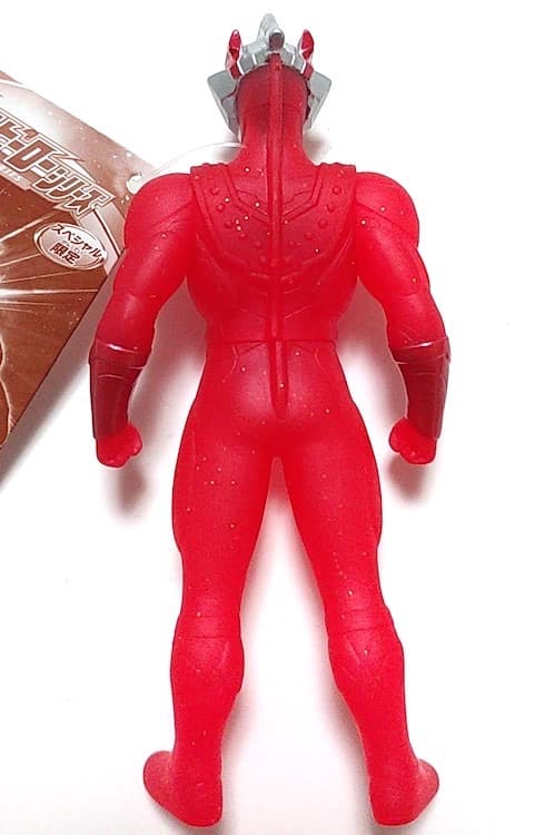 ★限定レア★ウルトラマンゼットベータスマッシュ ソフビ　レッドクリアラメ ゼロ