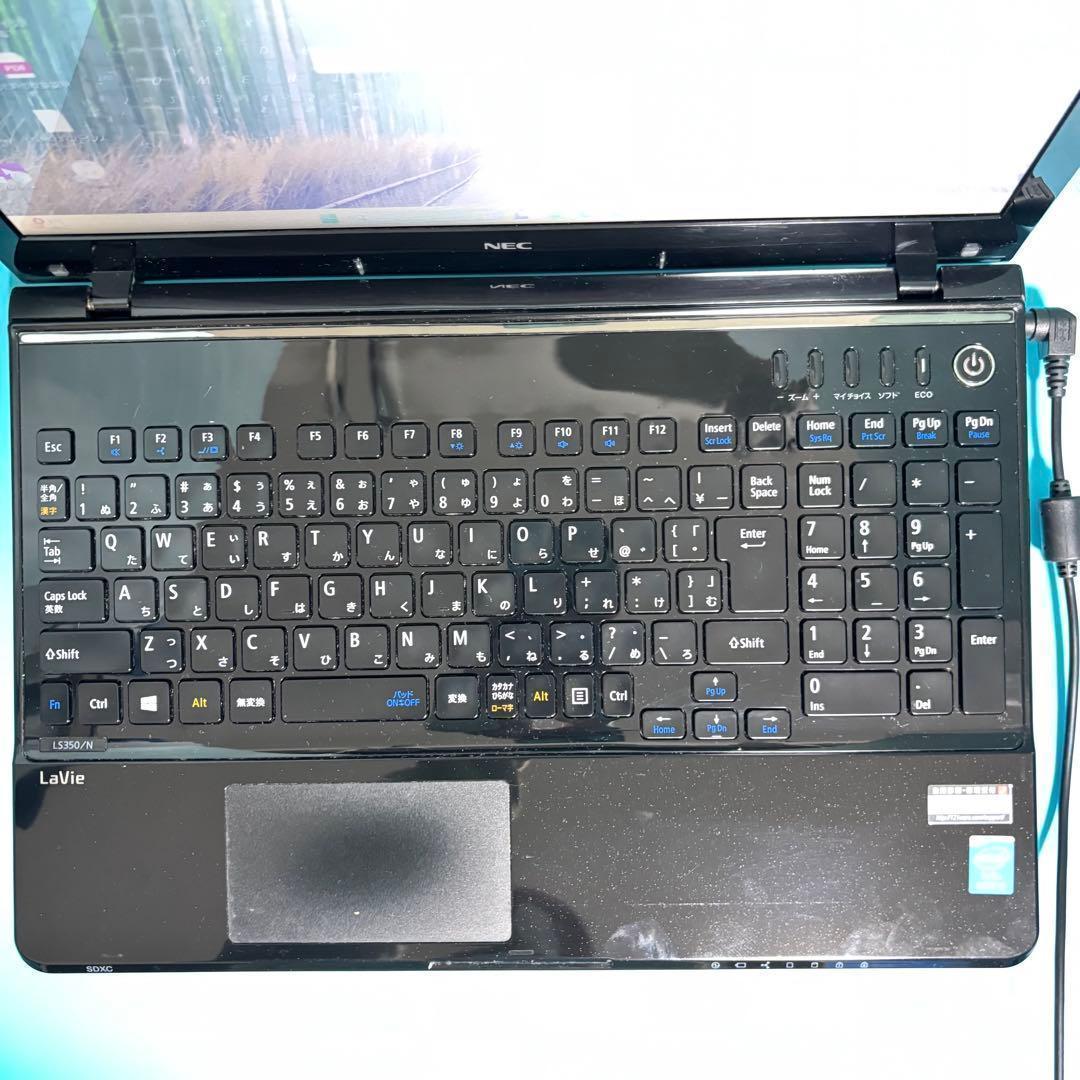 今だけ！美品★オフィス付！NECメモリ8G★Win11Pro★爆速SSD★カメラ