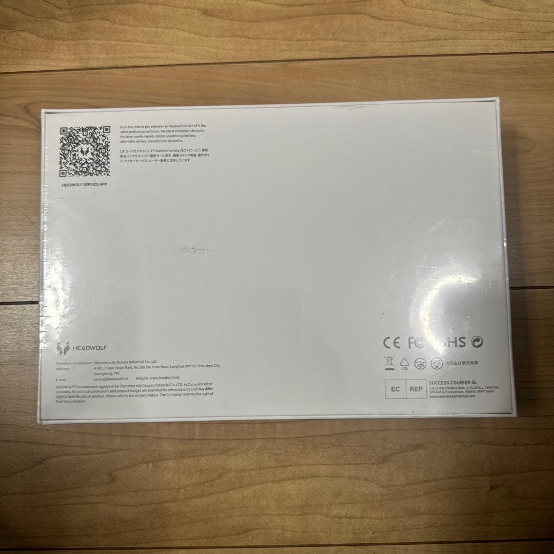 新品未開封HEADWOLFWPad W6Android15タブレット 128GB