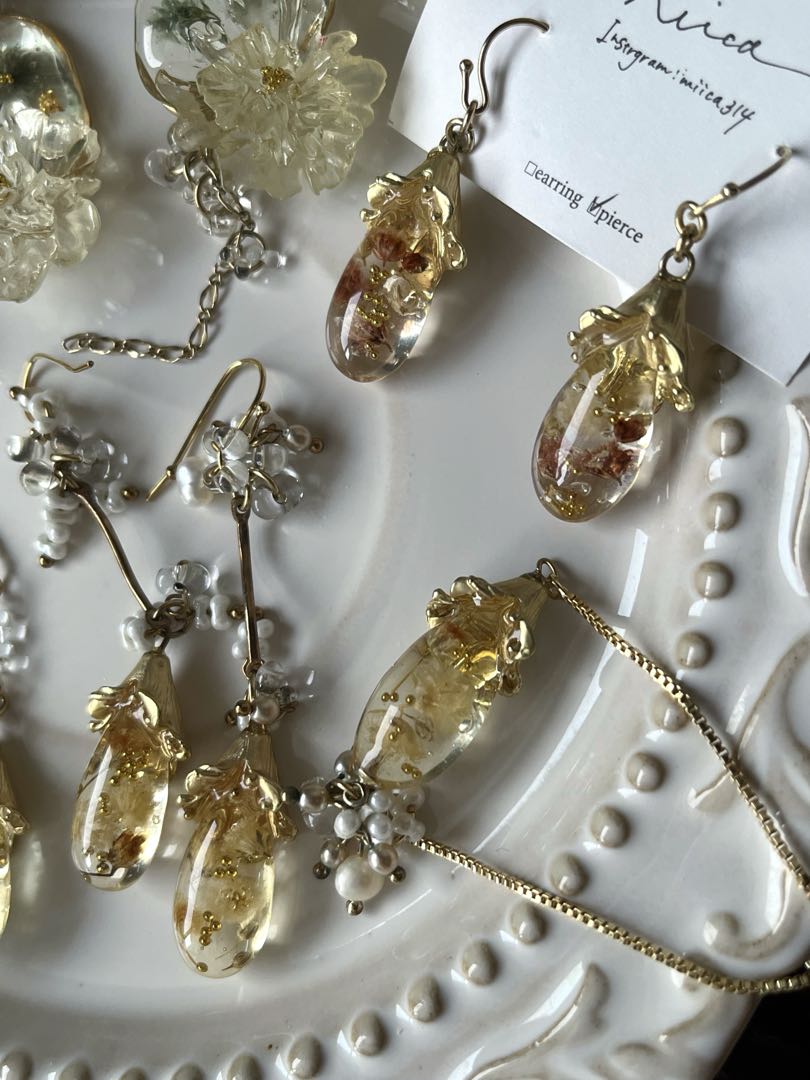 miica ハンドメイドアクセサリー まとめ売り