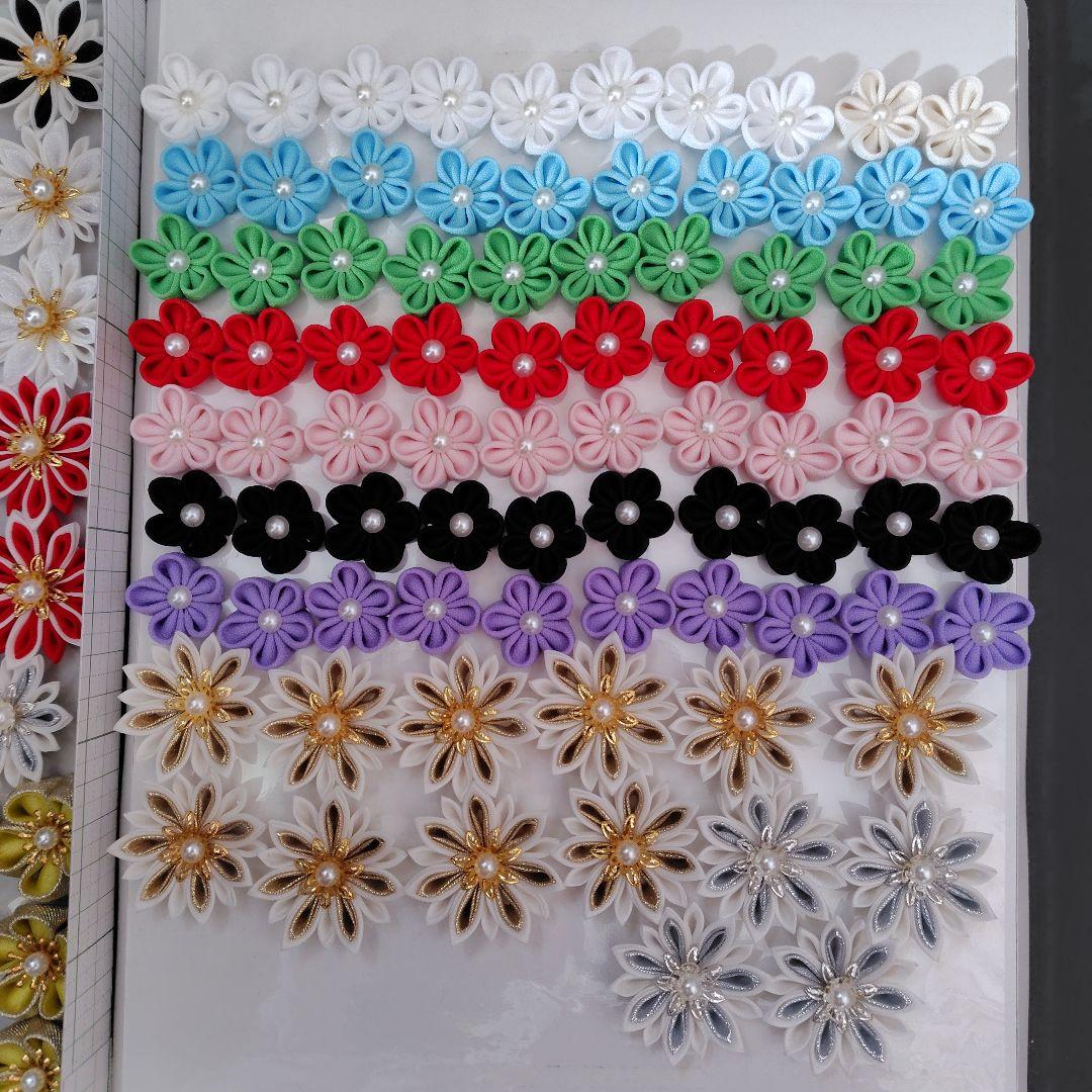 mocona☆です！つまみ細工お花パーツ