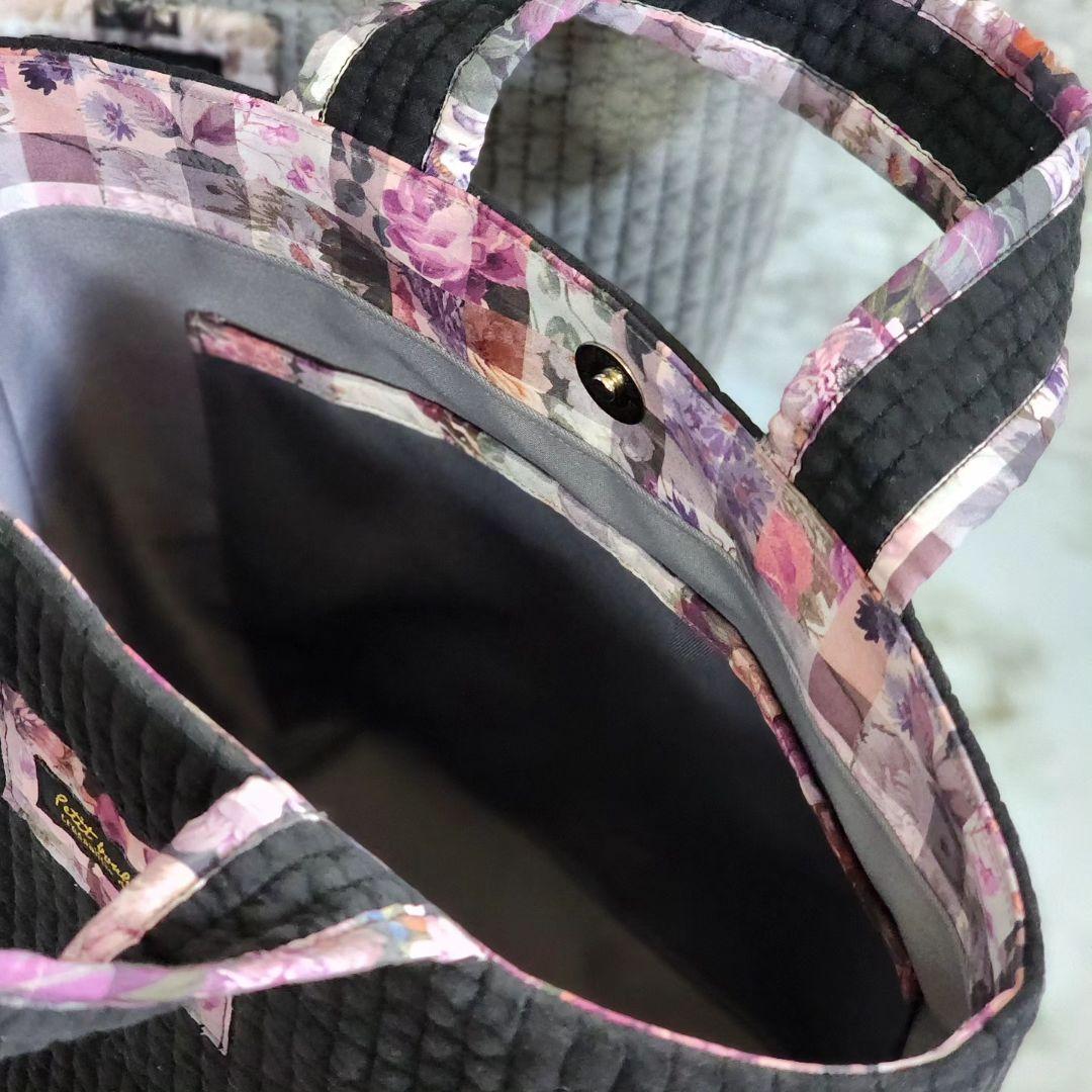 【オーダー受付ページ】ヌビ×リバティ リボンチャーム付きトートバッグ