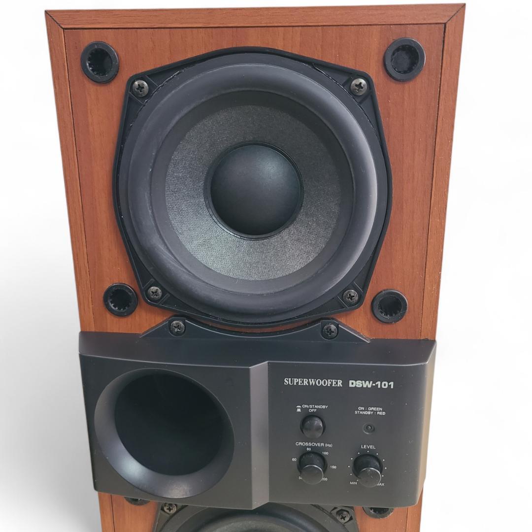 【美品】DENON デノン スーパーウーファー　DSW-101